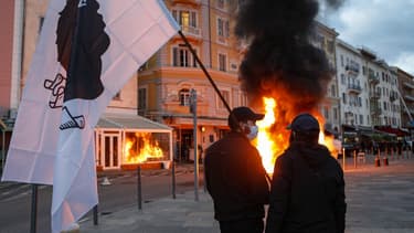 Nouvelle manifestation violente en Corse, 14 manifestants et un policier blessés