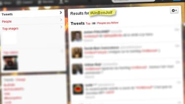 en octobre 2012 de très nombreux tweets reprenaient les mots-clés #unbonjuif et #unjuifmort