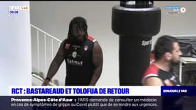 Top 14: Bastareaud et Tolofua de retour avec le RCT