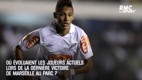 PSG-OM: Où évoluaient les joueurs actuels lors de la dernière victoire de Marseille au Parc ?