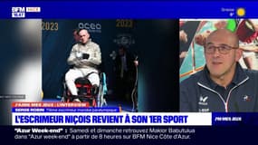 J'aime mes Jeux: Serge Robin, escrimeur niçois, revient à son premier sport de cœur