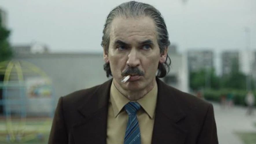 Paul Ritter dans la série "Chernobyl". Paul Ritter dans la série "Chernobyl".