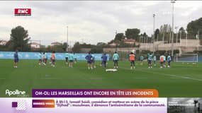 OM - OL: les Marseillais ont encore en tête les incidents