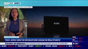 Melinda Davan-Soulas (BFM Business) : Tech, Apple vient de dévoiler son casque de réalité mixte - 06/06