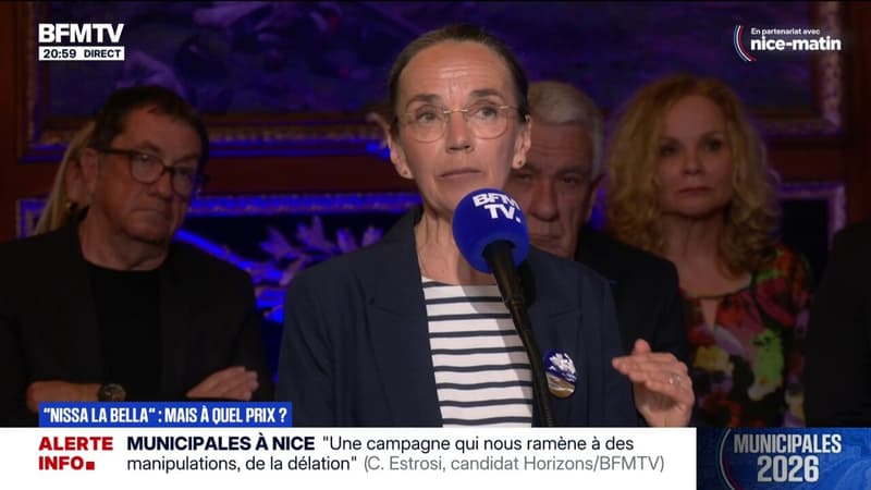 "Il faut aider les Niçoises et les Niçois à pouvoir se loger", assure Juliette Chesnel-Le Roux (Union de la gauche), candidate à la mairie de Nice