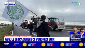 Colère des agriculteurs: le blocage de l'A35 levé ce vendredi soir