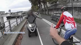 Des cyclistes filment leurs trajets pour dénoncer les situations dangereuses.
