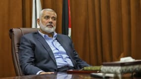 Le chef du Hamas Ismaïl Haniyeh, le 12 octobre 2017