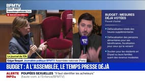 Budget: le vote sur la partie "recettes" n'aura pas lieu ce mardi