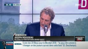 Évadé fiché S: "On est toujours pas armé pour transférer les détenus ! On a simplement notre gilet par-balles et notre sifflet !" plaide Joseph Rousseau, délégué FO pénitentiaire