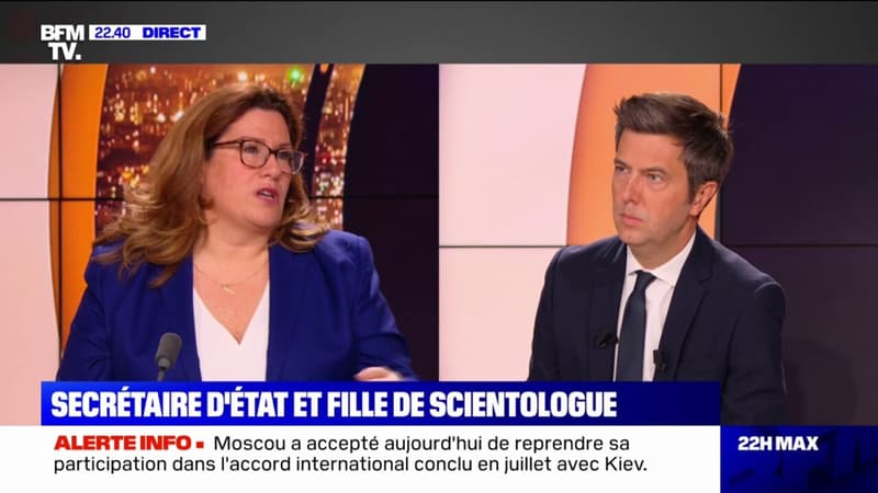 La secrétaire d’État Sonia Backès raconte comment sa mère est devenue scientologue