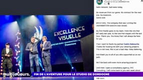 Clap de fin pour le studio de "Dordogne"