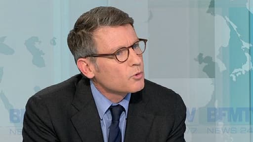 Vincent Peillon, jeudi 13 décembre, sur le plateau de BFMTV