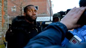 Sol Bamba, alors joueur de Cardiff City, s'adressant aux médias le 21 janvier 2020