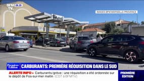 Carburants: première réquisition dans le dépôt de Fos-sur-Mer