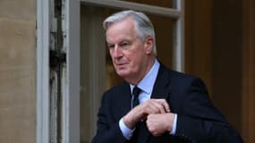 Le Premier ministre, Michel Barnier, à l'hôtel de Matignon le 21 novembre 2024 
