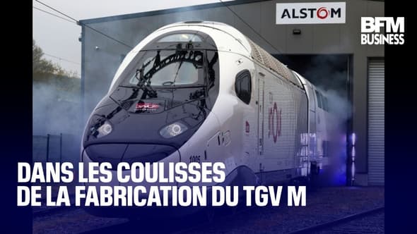  Dans les coulisses de la fabrication du TGV M  