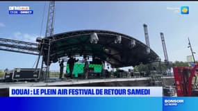 Nord: le Plein air festival de Douai revient au bord du lac du parc de loisirs Jacques Vernier