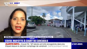 "Mayotte est un désert médical", déclare Estelle Youssouffa, présidente du Collectif des Citoyens de l'île