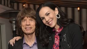 Mick Jagger et L'Wren Scott en novembre 2013 à Los Angeles