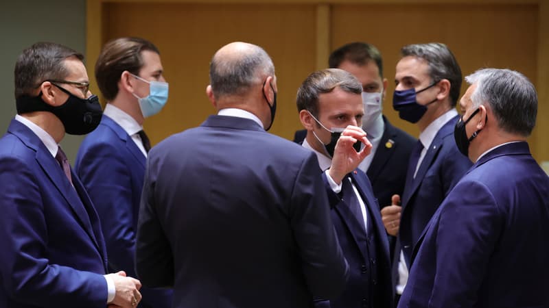 Emmanuel Macron était présent lors d'un Conseil européen les 10 et 11 décembre à Bruxelles.