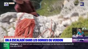 La-Palud-sur-Verdon: on a escaladé les Gorges du Verdon 