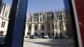 Le palais de justice de Rouen.