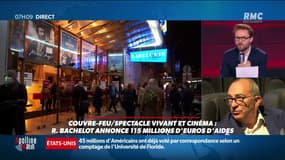 Couvre-feu: "Le cinéma est l'endroit le plus sûr en ce moment. Dans le monde, aucun cinéma n'a été l'objet de cluster" assure le directeur général du groupe de cinémas CGR