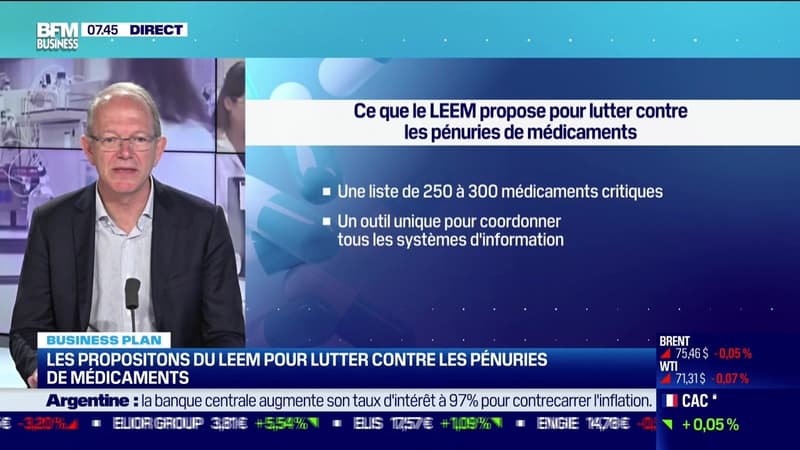 Thierry Hulot (Leem): Comment lutter contre les pénuries de médicaments ? - 16/05