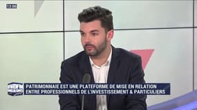 Maxime Di Mascio (Patrimonnaie) : Patrimonnaie est une plateforme de mise en relation entre professionnels de l'investissement et particuliers - 28/03