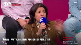 FORUM BFM - Gel des pensions de retraite: "Il faut qu'on nous laisse tranquille", demande Fatiha, retraitée de 61 ans  