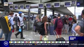 Départs en vacances: 200.000 personnes attendues Gare de Lyon