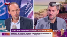 Homophobie dans les stades: "la LFP n'applique pas de sanctions" selon Jean-Baptiste Montarnier
