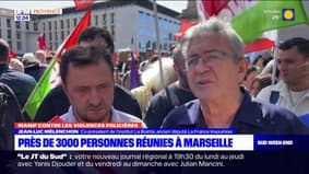 Près de 3000 personnes réunies à Marseille pour manifester contre les "violences policières"