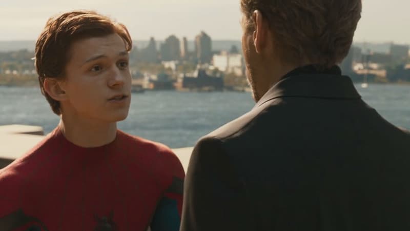 Tom Holland et Robert Downey Jr se retrouvent dans "Spider-Man Homecoming"