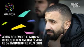 Portugal - Après seulement 13 matchs dirigés, Amorim devient le 3e entraîneur le plus cher de l'histoire