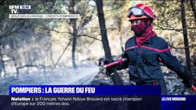 Les images de la lutte contre les incendies, prises par les pompiers sur le terrain