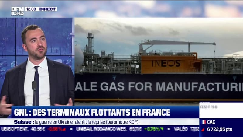 GNL (Gaz naturel liquéfié) : des terminaux flottants en France