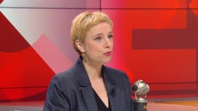 Clémentine Autain sur BFMTV-RMC le 1er mars 2024.
