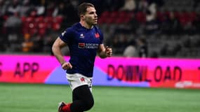 Antoine Dupont a débuté avec l'équipe de France de rugby à VII au tournoi de Vancouver, le 23 février 2024