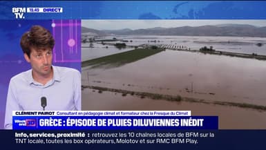 Grèce : épisode de pluies diluviennes inédit - 08/09
