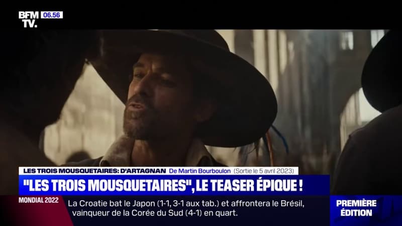 Une première bande-annonce impressionnante pour "Les Trois Mousquetaires" avec François Civil et Vincent Cassel