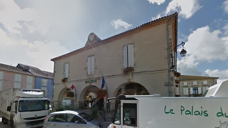 La mairie de Damazan, où travaillait l'agent communal depuis près de 30 ans.