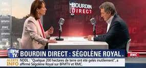 Ségolène Royal face à Jean-Jacques Bourdin en direct