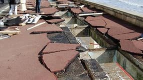 Le passage de la tempête aux Sables-d'Olonne