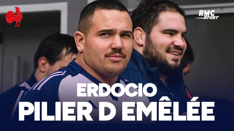 XV de France : "Erdocio ? Tu es dominateur en mêlée avec lui" insiste Caudullo