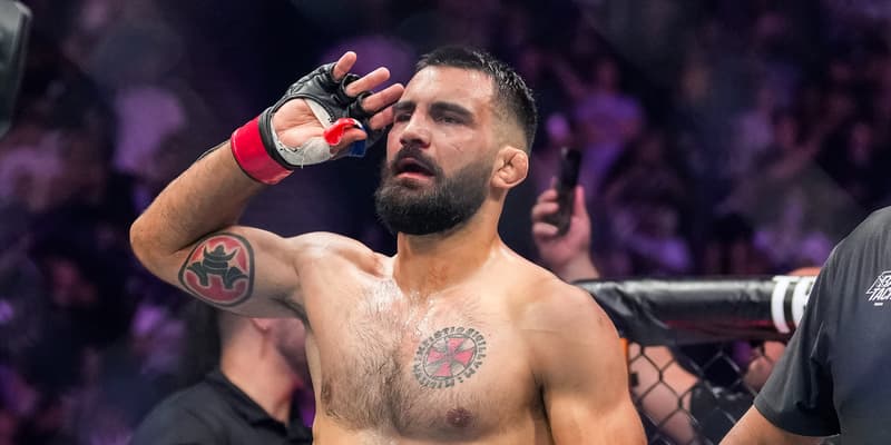 Benoît Saint Denis à l'UFC Paris le 6 septembre 2025
