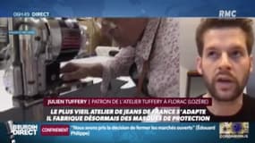 Le plus vieil atelier de jeans de France s'adapte, il fabrique désormais des masques de protection