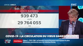 Nicolas Poincaré : Covid-19, la circulation du virus dans le monde - 17/09