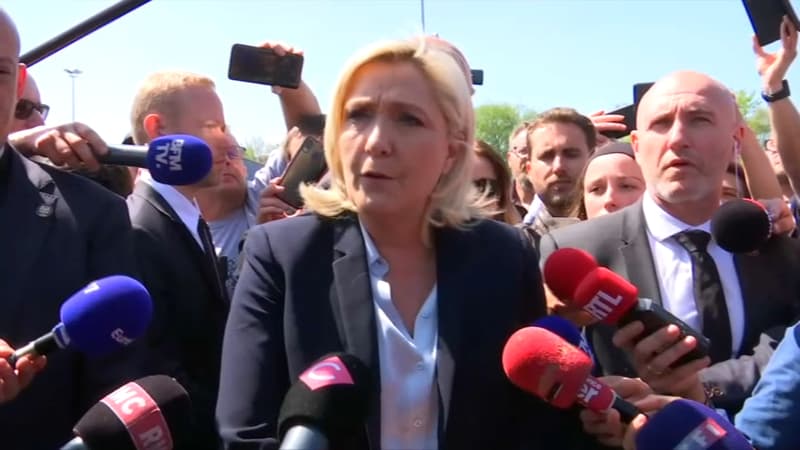 Présidentielle: au lendemain du débat, Marine Le Pen estime avoir 